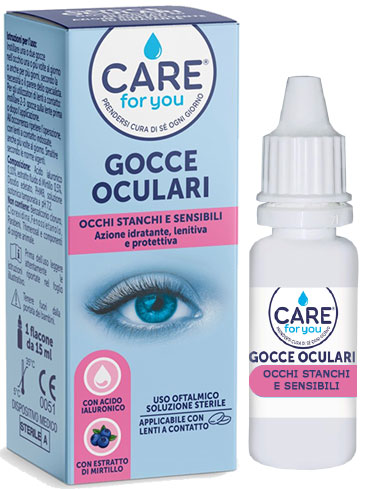 Gocce Oculari Polidose  Occhi Stanchi e Sensibili